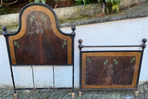 Letto singolo antico ferro - in,