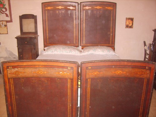 Letto antico ferro battuto - antico,