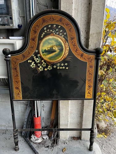 Letto antico ferro battuto - in,