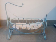 Antica Culla in Ferro Battuto