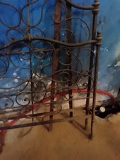 LETTO SINGOLO IN FERRO BATTUTO