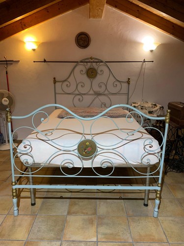 Struttura letto antico - , in