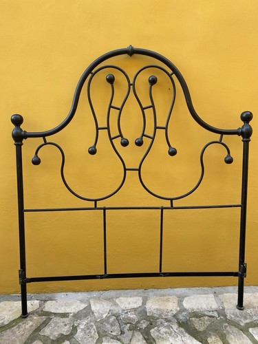 Letto antico fine 800 ferro - fine,